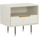 Danbury 26 X 24 inch Modern Cream Night Stand